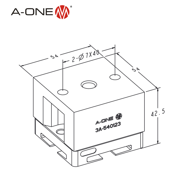 Uniplate 3A-540123 (держатель Stleel 3A-530123)
